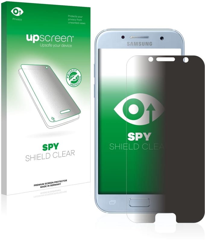 upscreen - privacy screenprotector voor Samsung Galaxy A5 2017 - Folie Beschermfolie Blauwlichtfilter