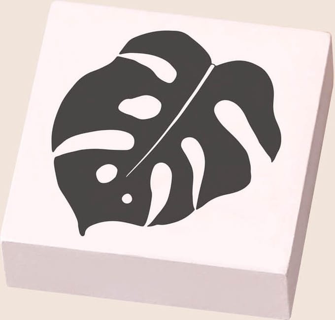 Colop May & Berry Stempel | Palm Blad | 4.5 x 4.5 cm