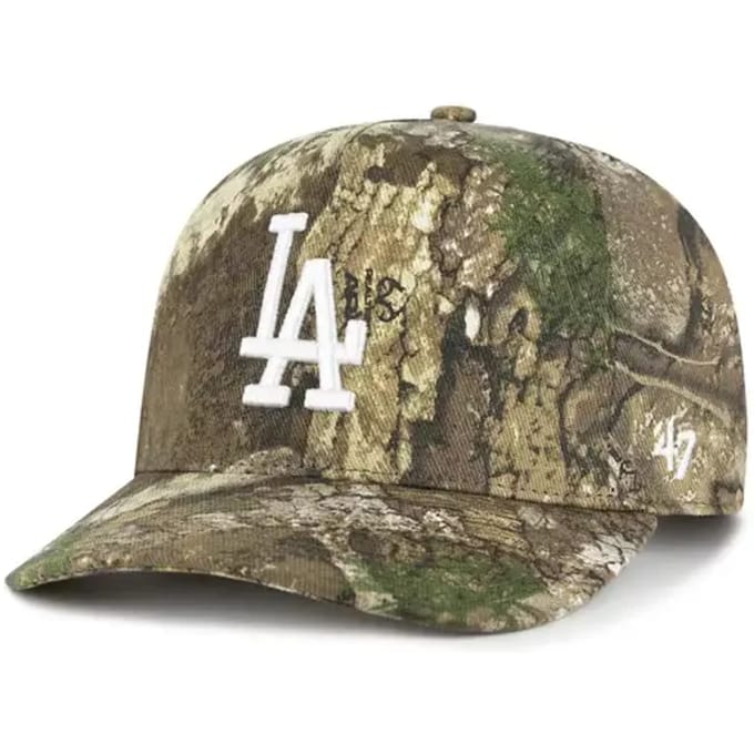 Baseball cap 47Brand Dodgers Real Tree Hitch