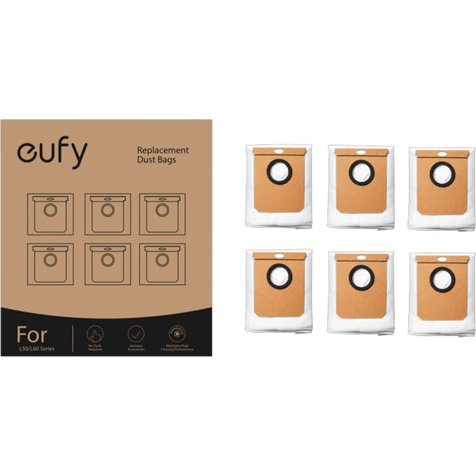 Eufy L60 stofzakken (6 stuks)