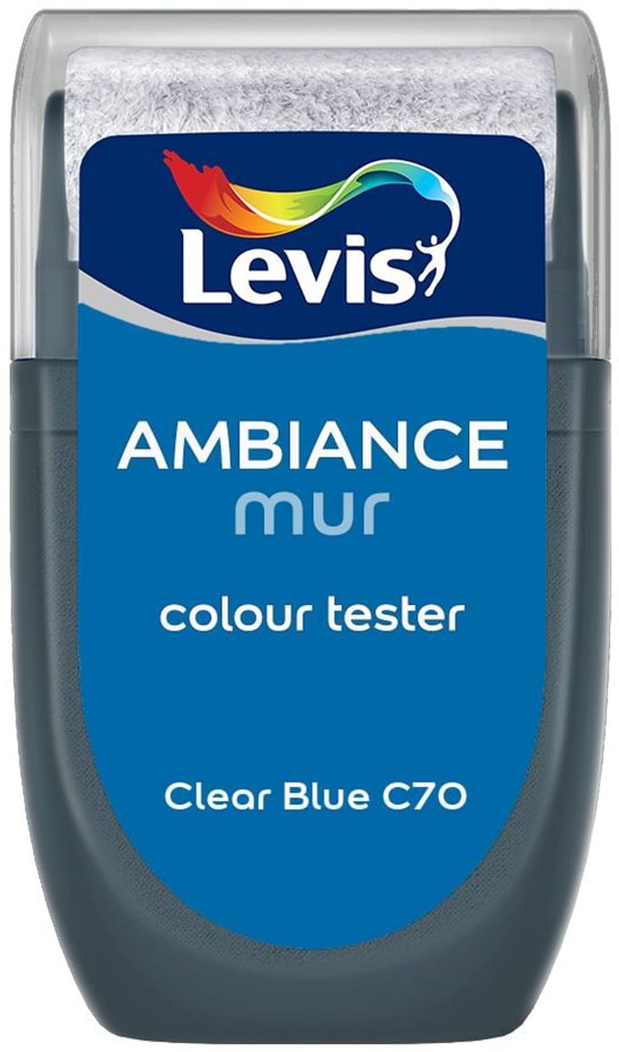 Levis - Muurverf Kleurtester Mat Mix - Clear Blue C70 - 30 ML