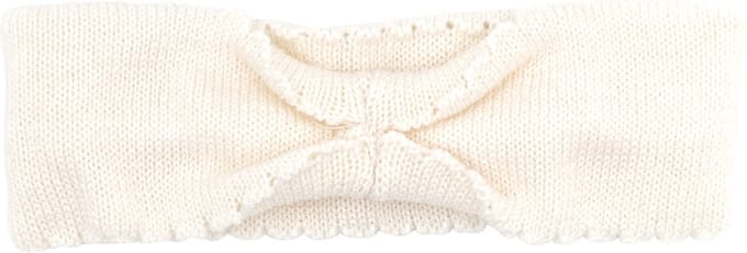 Bamboom Knitted Haarband Wit