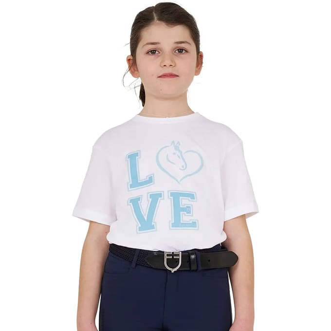 Meisjes-T-shirt Equestro Love