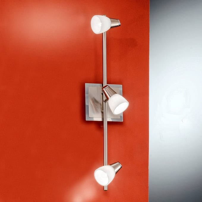 ORION Glanzende wandlamp MIRTEL - 3-lamps