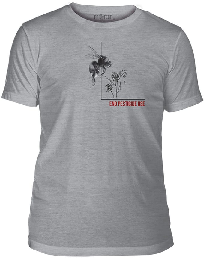 T-shirt End Pesticide Use Bees Tri-Blend S