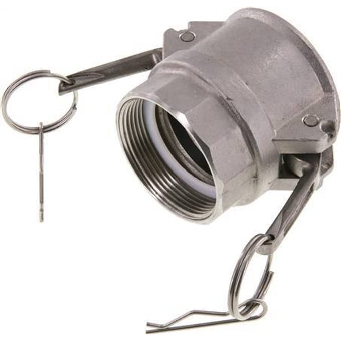 Camlock DN 50 (2'') Koppeling RvsG 2'' met binnendraad Type D EN 14420-7 (DIN 2828)