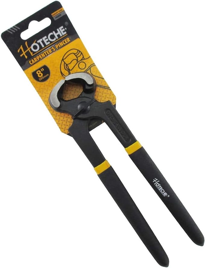 Timmertang - Klus tang - Metaal buigen - Ergonomisch handvat - 20 cm - Metaal