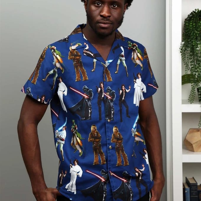 Cakeworthy Star Wars Camp Shirt - XXXXL