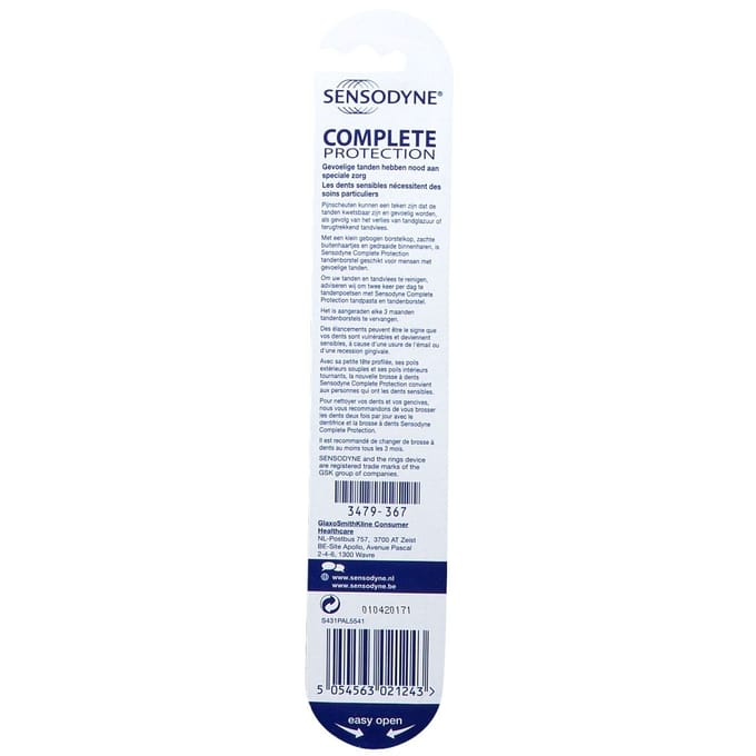 Sensodyne Tandenborstel complete protection soft - 1st