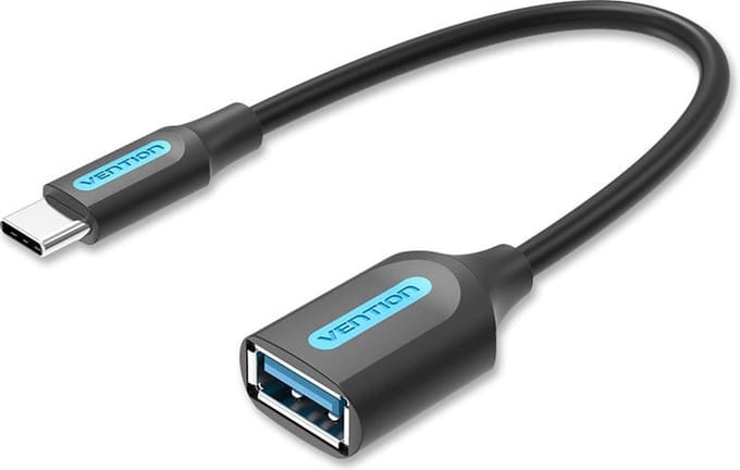 Vention USB-C OTG Adapter USB-A naar Type-C Adapterkabel USB3.0 2.0 5Gbps Data Adapter Type-C Converter voor MacBook Pro Xiaomi 17