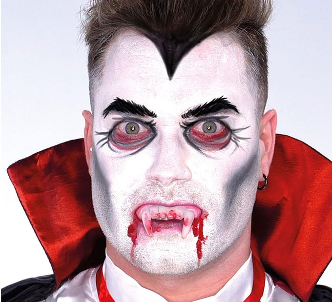 Fiestas Guirca Schmink setje horror vampier/dracula - make-up verkleed set - Halloween/carnaval accessoires
