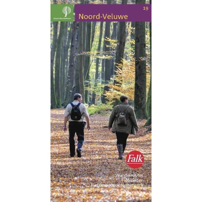 Falk Wandelkaart SBB 19 Noord-Veluwe
