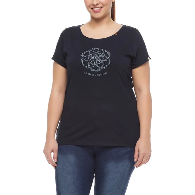 T-shirt dames Ragwear Florah A Plus