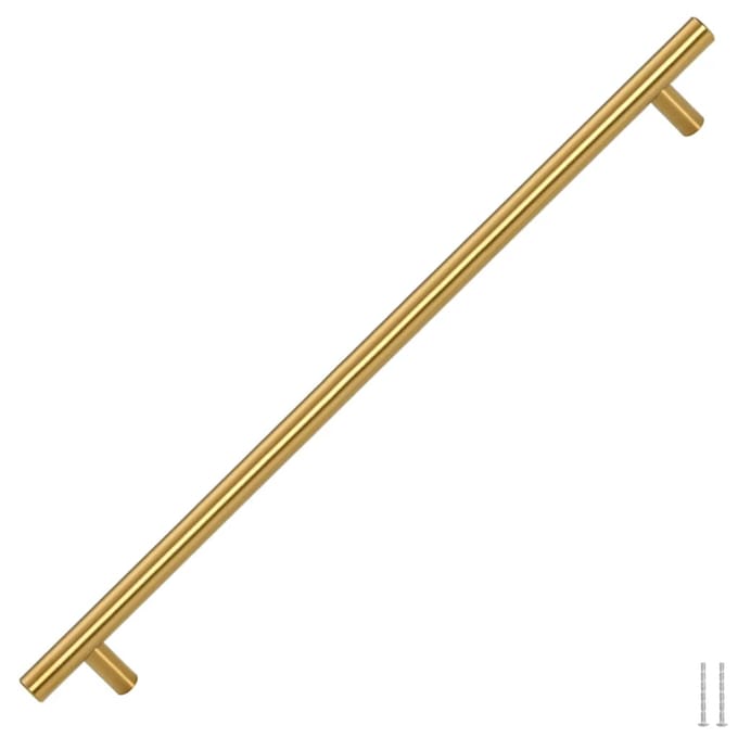 vidaXL - Handvatten - 5 - st - 480 - mm - roestvrij - staal - goudkleurig