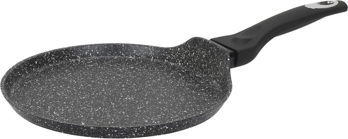 Pannenkoekenpan - Koekenpan Braadpan - Lekker Koken - 4-laags Anti-aanbak - Diameter 24cm