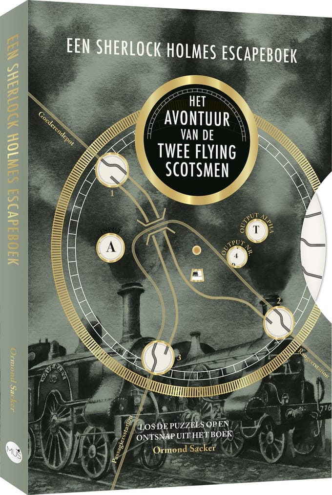 Een Sherlock Homes escapeboek - Het avontuur van de twee Flying Scotsmen