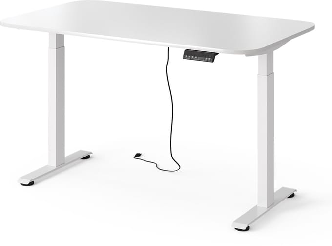 Vicco Elevate Bureau – 140 x 80 cm 2 motoren Wit