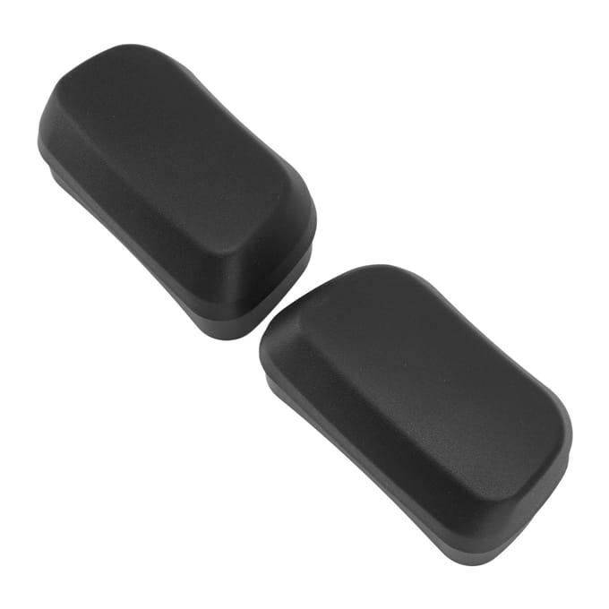 2 stuks Crew Cab Side Step End Caps 68193113AA Vervanging voor Dodge RAM 1500 2500 3500 4500 5500 Crew black