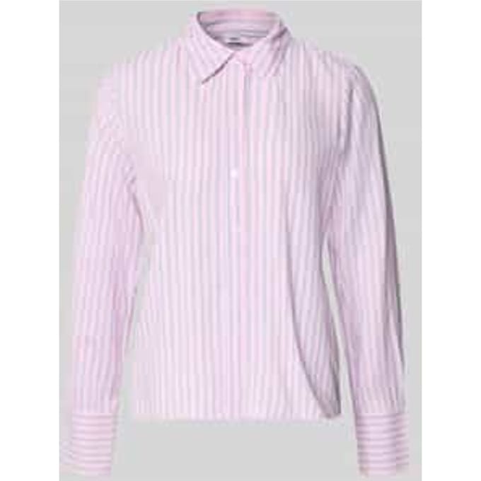 Regular fit Overhemdblouse van pure Viscose Model 'BERIT'