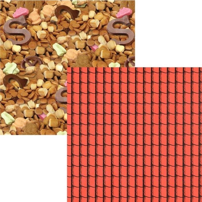 Assortiment 5 Sinterklaaspapier Cadeaupapier Inpakpapier - 200 x 70 cm - 6 rollen