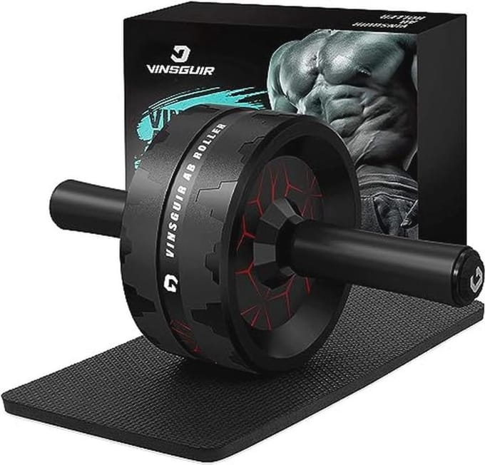 Ab Roller Wheel voor Effectieve Buikoefeningen - Thuis Gym Workout Apparatuur