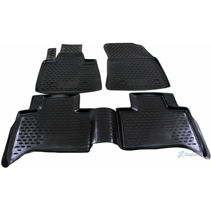 J&amp;j automotive | tapis de sol en caoutchouc 3d exclusive pour bmw x5 e53 2000-2006 zwart