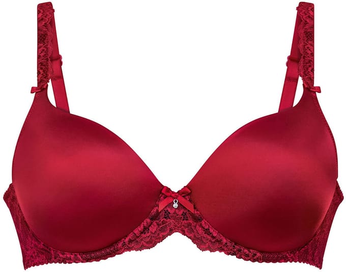 RosaFaia Beautyfull Bobette Voorgevormde Beugel Bh 5291 Robijn - maat EU 75F / FR 90F