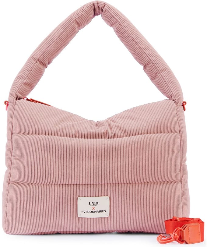 LES VISIONNAIRES Unio Hobo Schoudertas 38 cm - Dames - rose