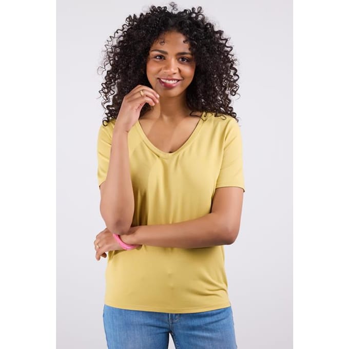 DIDI Dames T-shirt Daily Moss green maat 40