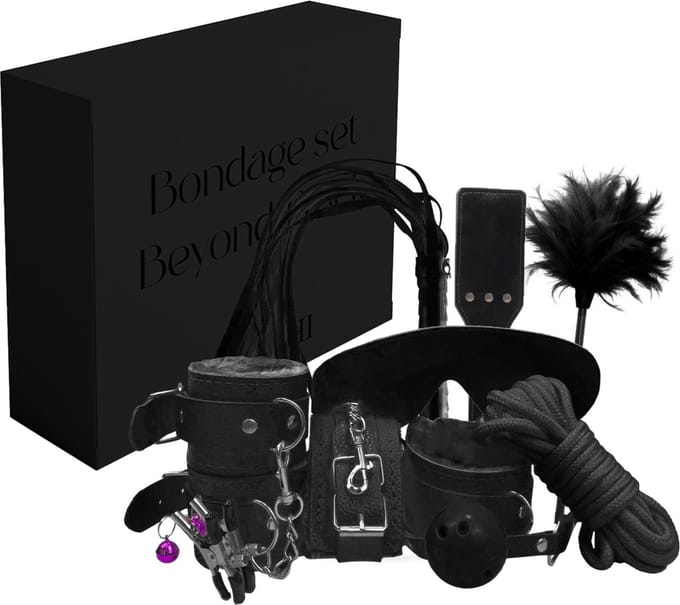 Cupitoys® Bondage set - Beyond Black - 9-delig