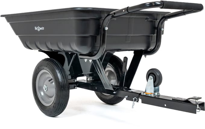 HW-ABS-TRAILER - Aanhangwagen voor Zitmaaier en Quad - 200 kg