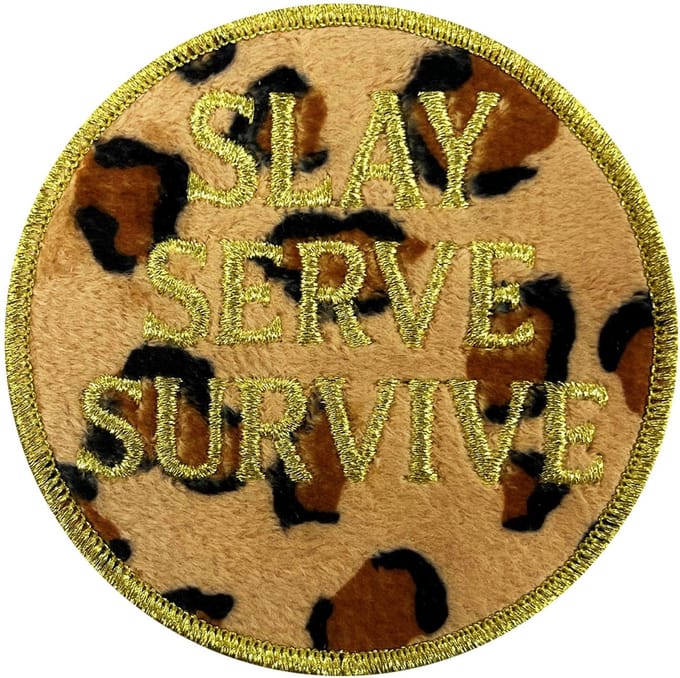 Fjesta© Oeteldonk embleem - Slay serve survive