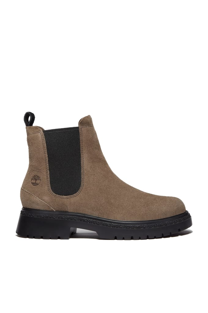 Timberland Cambria Valley Mid Chelsea Boot Medium Grey Suede Größe: 39.5 | Stiefel Outlet | Damen | Grau