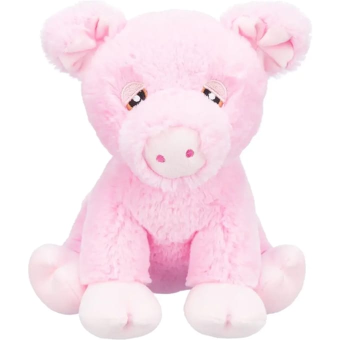 Trixie Be Eco - Varkentje Edison - Pluche - Gerecycled - Roze - 24 cm