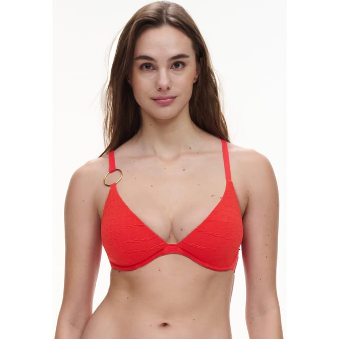 Chantelle Eclipse Swimwear Bra Red Taglia: D90 | Bikini Outlet | Donna | Rosso