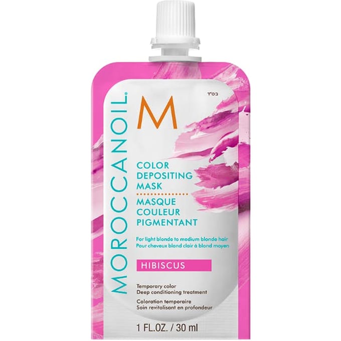 Moroccanoil Color Depositing Mask Hibiscus - Haarmasker - 30ml