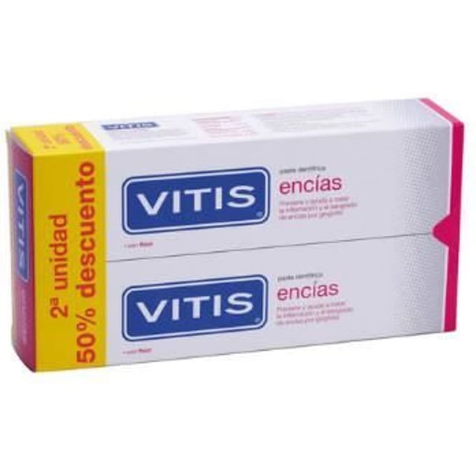 Tandpasta - VITIS - Vitis Tandvlees - 2x150ml - Voor volwassenen - Gemengd - 300ml