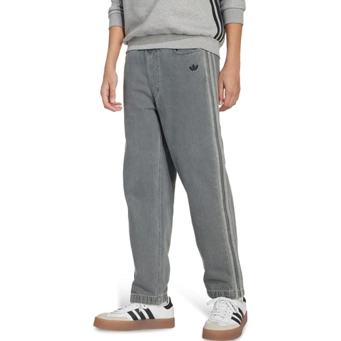 Adidas Firebird Broeken Kinder - Grijs - Maat 123 - 129 CM