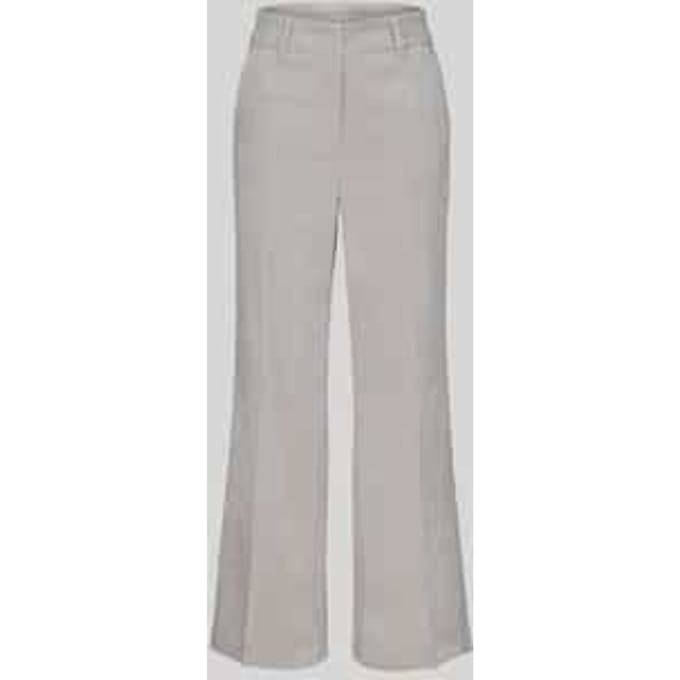 Regular fit corduroy broek met aangezette zakken model 'AMELIE'