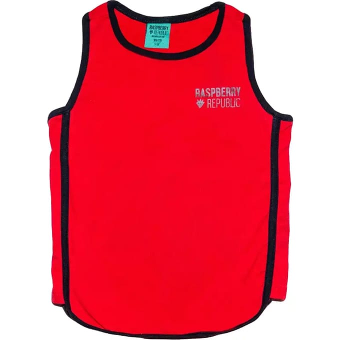 Kindertanktop Raspberry Republic