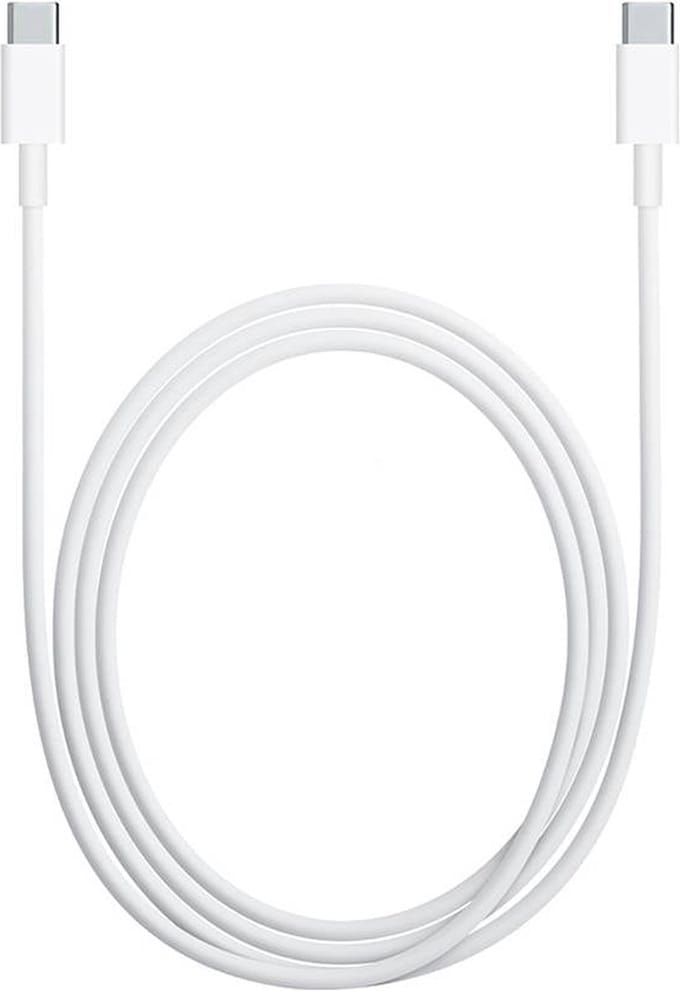 Oplaadkabel - 2 stuks - 1 meter - Premium USB-C naar USB-C - Wit