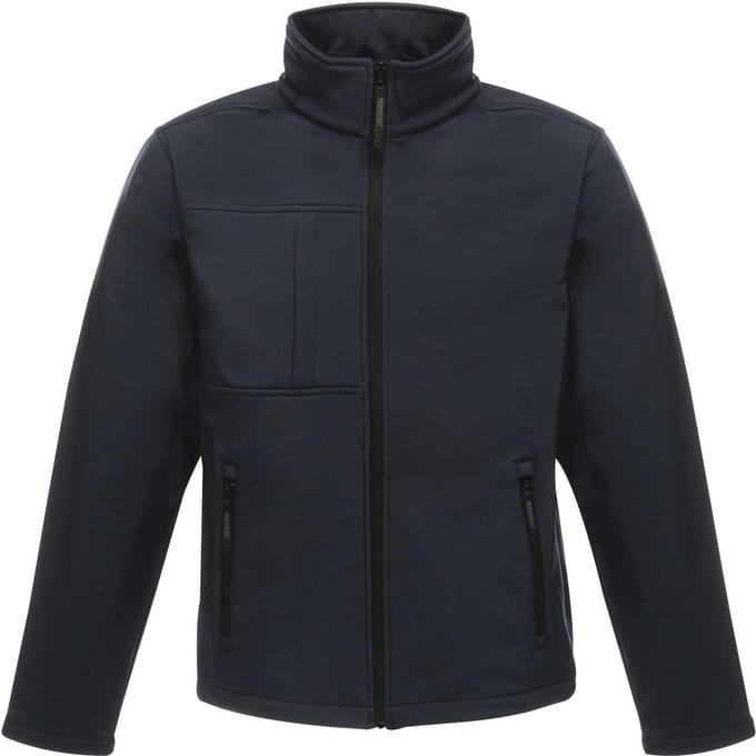 Regatta Professionele Herenoctagon II Waterdicht Softshell-jasje (Marine/Seal Grijs)