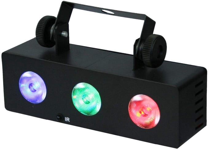 E-Lektron MS-3 Multi-Spot LED - RGB lichteffect - Met afstandsbediening