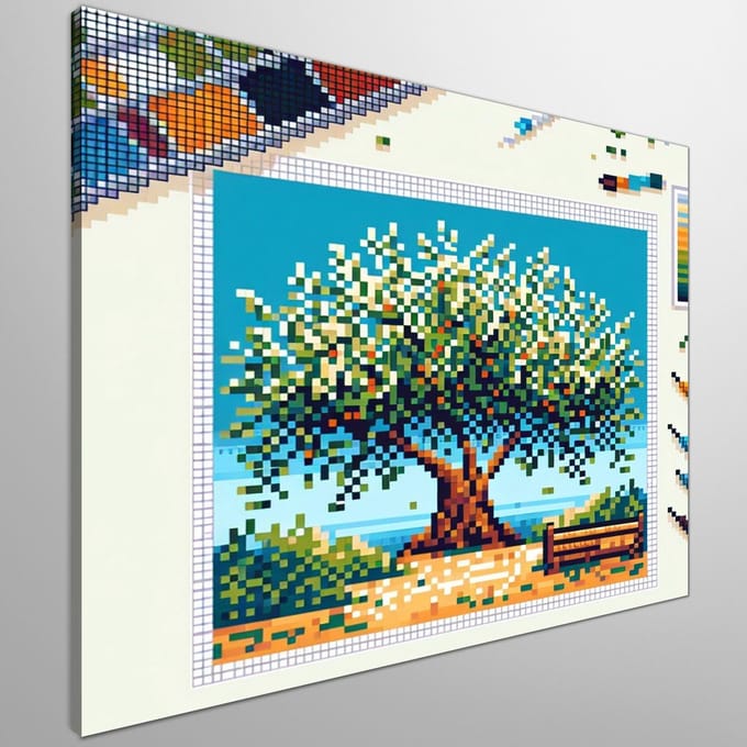 Kunstprint | Wanddecoratie | Canvas | 100 × 100 cm