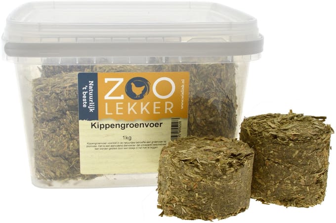 Zoolekker Kippengroenvoer 1 kg