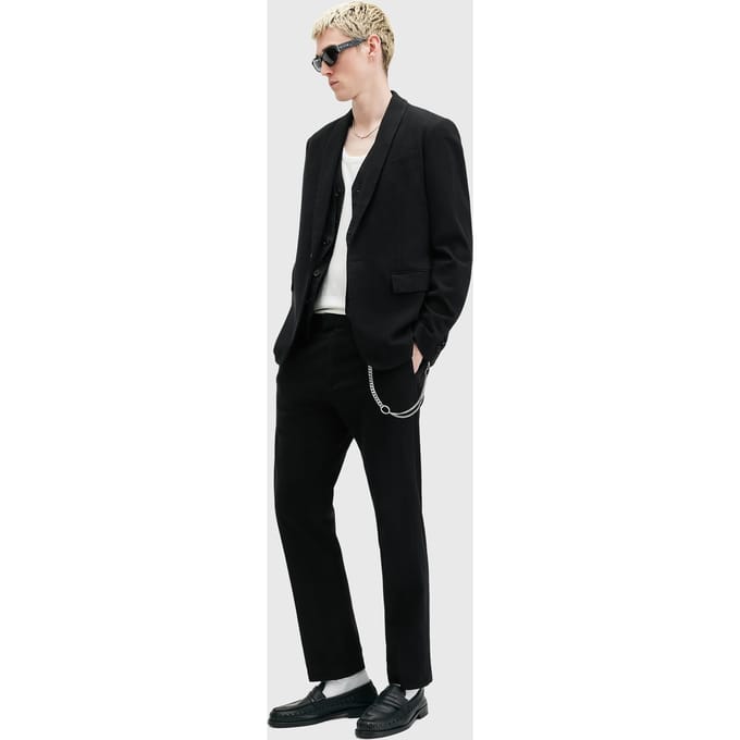 AllSaints Heron Trouser Black Taglia: W34 | Pantaloni Outlet | Uomo | Nero