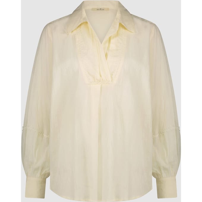 Circle of Trust Luna Blouse Poached Egg Größe: M | Longsleeves Outlet | Damen
