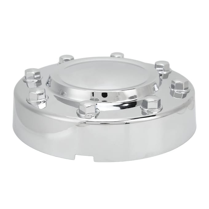 Dubbele Verchroomde Voorste Midden Naafdop Wieldeksel 68081010AB Vervanging voor Dodge Ram 3500 2011?2013 white