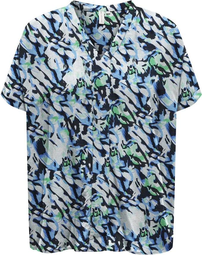 ONLY CARMAKOMA CARNOVA LIFE IN ONE TOP Dames Top - Maat 42