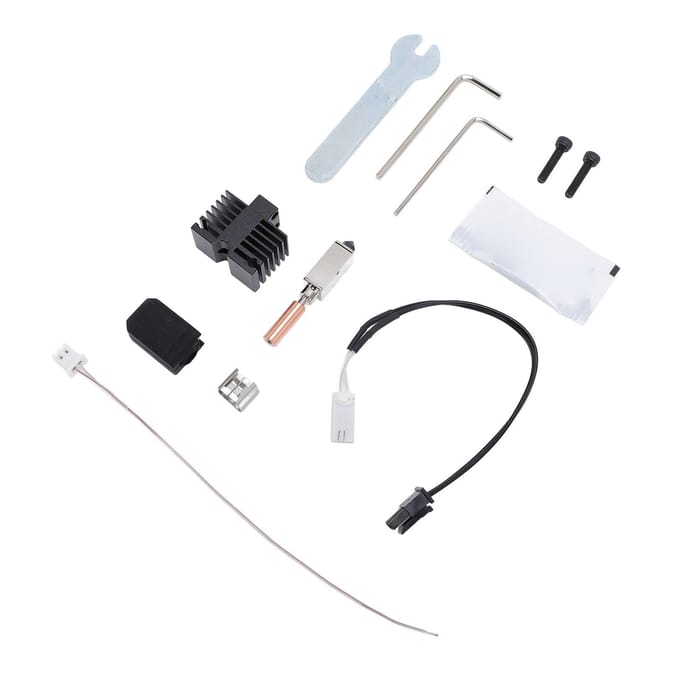 Hotend Kit Keramische Extruder Printkop Vervangende Assemblage Gehard Stalen Nozzle voor QIDI X black